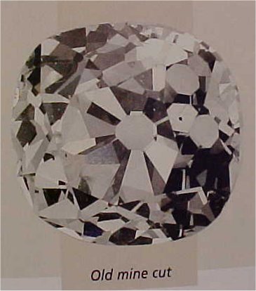 Old European Cut Diamond Size Chart